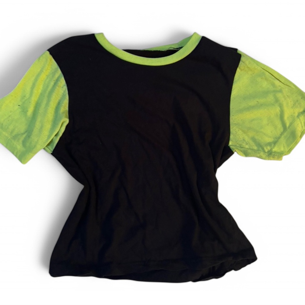 Kids Black and Green T-Shirt